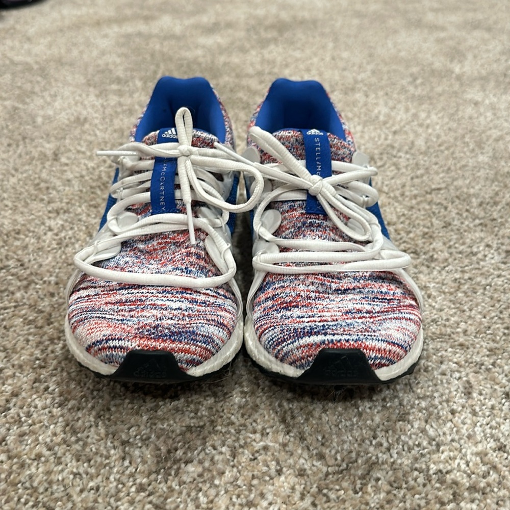 Adidas Stella McCartney x Parley x UltraBoost Hi-Res red/white/blue women size 7